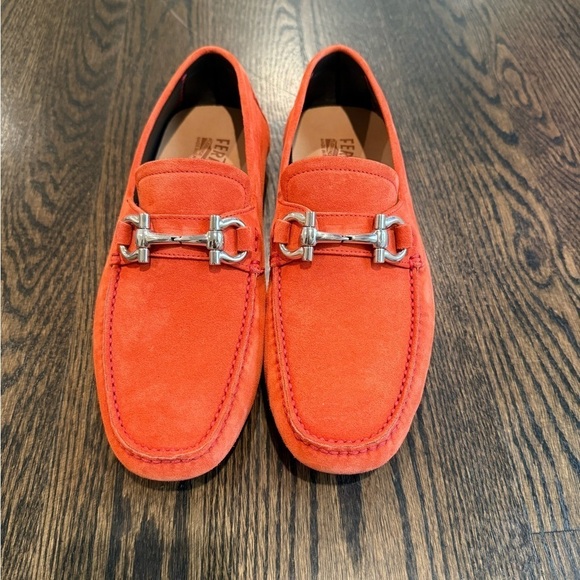 Salvatore Ferragamo Men’s Candy Apple Parigi Loafers Size 7 main image 5